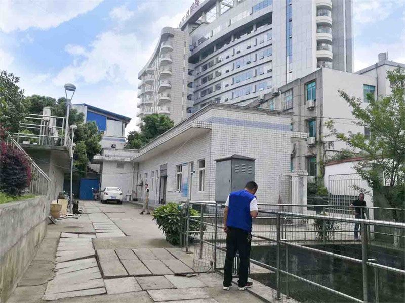 中國人民解放軍西部戰區總醫院汙水處理站維修改造